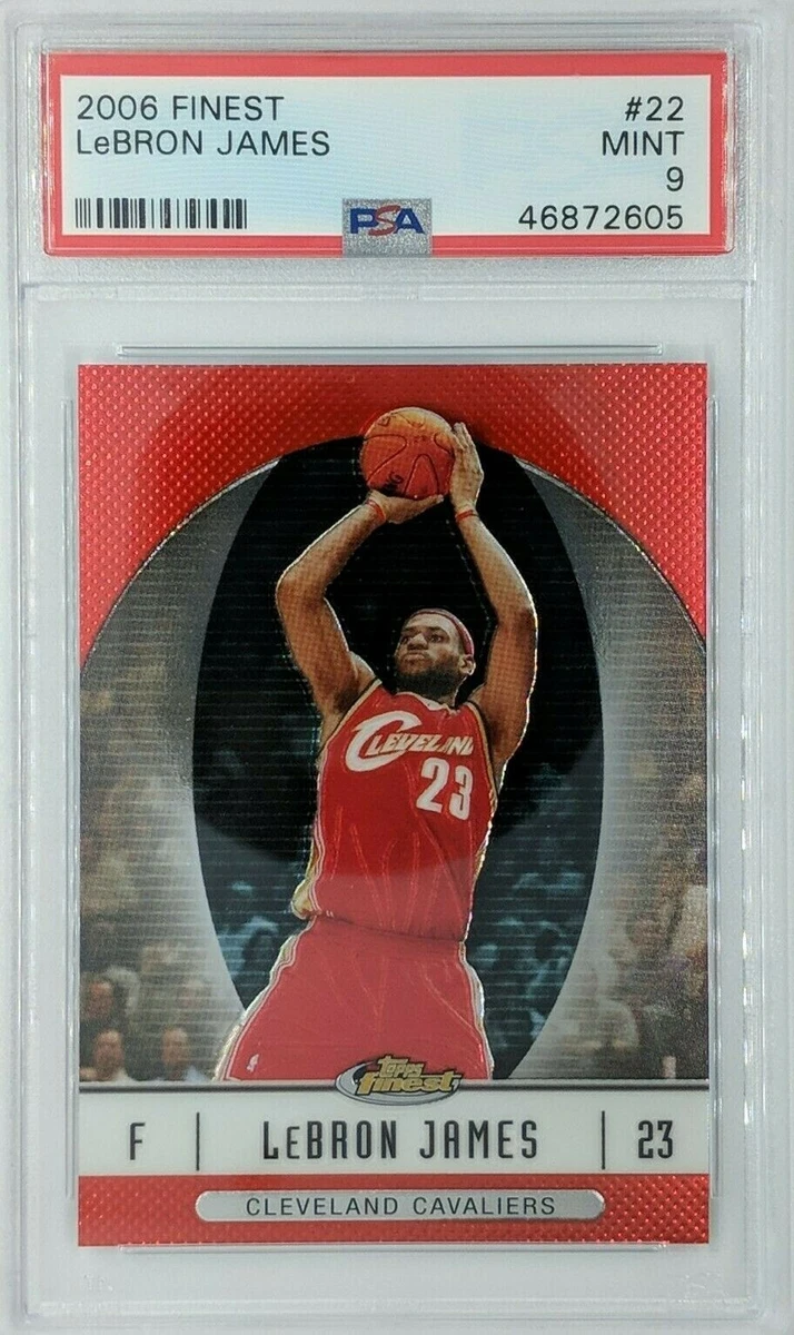 激レア Topps Finest Lebron James RC ルーキー　貴重 Spec Details