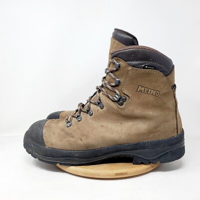 Mendl Boots Mens 47 Cascade GTX Brown Hiking Hunting Gore-Tex Steel Toe EH Shoes