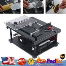 Mini Table Saw Small Woodworking Electric Bench Saw Precision DIY Cutting Tool