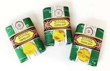 Bee and Flower Jasmine Soaps, 2.65 oz. each, set of 3 bars