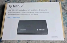 2 Pk ORICO Tool Free USB 3.0 2.5" SATA External Hard Drive ENCLOSURE 2588 SERIES