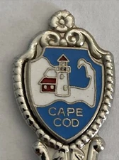 Vintage Souvenir Spoon US Collectible Cape Cod Massachusetts