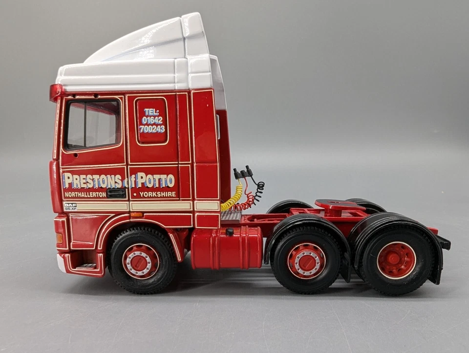 Modellautos 1:50 Corgi CC13208 DAF XF Space Cab Prestons of Potto LKW in OVP - Bild 3 von 4