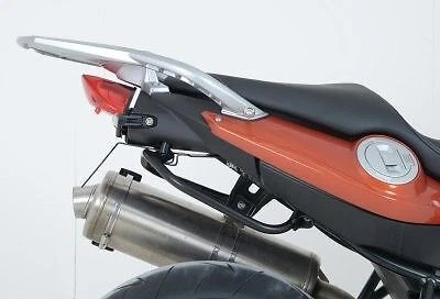 Soporte de matrícula R&G Racing cola negra ordenado para BMW F800GT 2013-2018 Foto 3 de 3