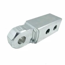 Royal Hooks Billet Aluminum Hitch Receiver Tow Shackle Raw Finish RHO-12018-RW