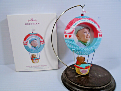 Hallmark Keepsake Baby's First Christmas Ornament Boxed 2018