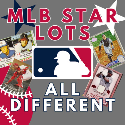 Lot of Baseball Stars from multiple years All different YOU CHOOSE YOUR PLAYER