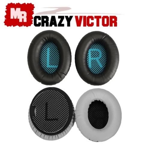 Replacement Ear Pads Pad Cushions for Bose® QuietComfort 35 QC35 II Headphones