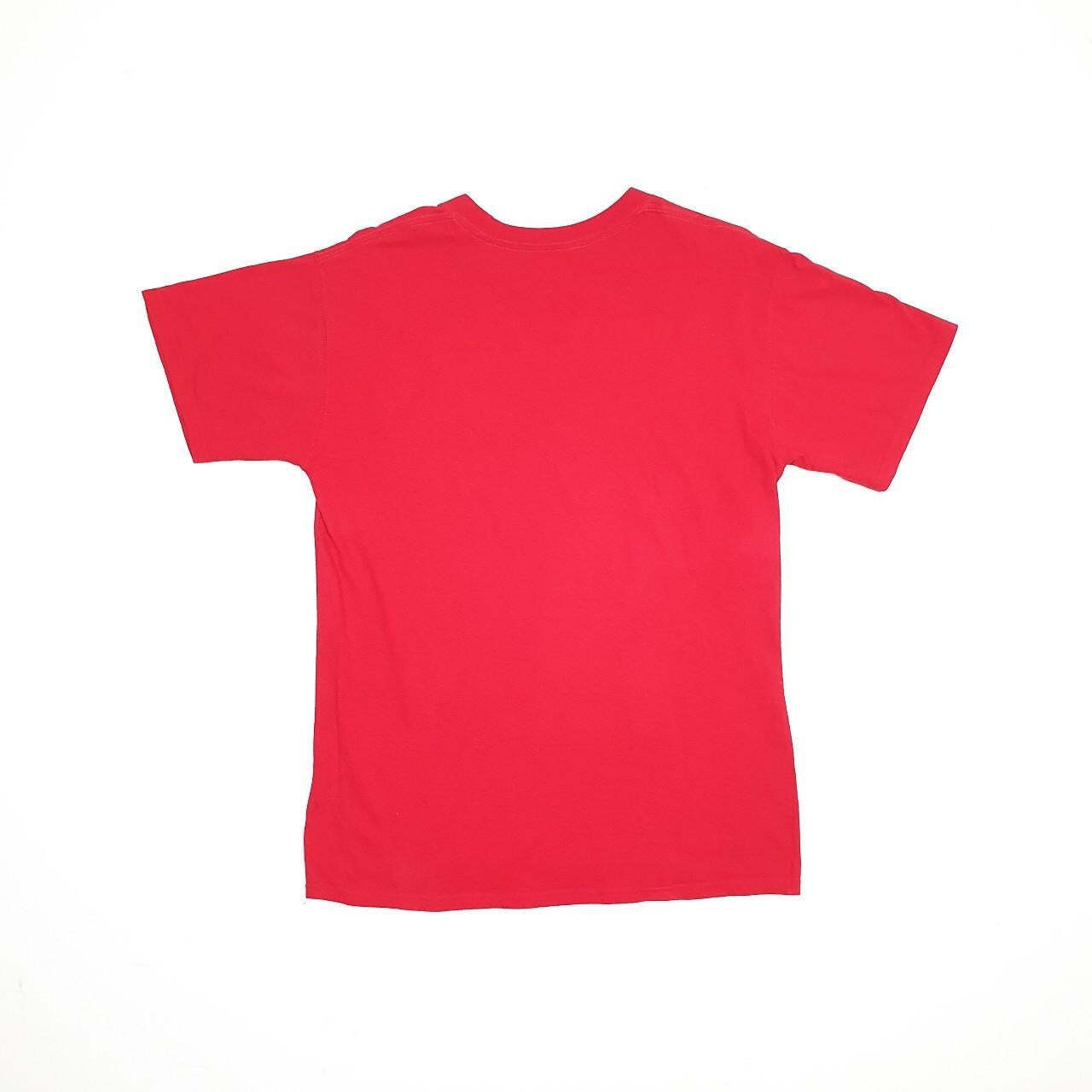 CHAMPION Red T Shirt Tee Short Sleeve Mens M image 3