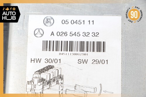 03-12 Mercedes R230 SL500 SL55 AMG Front Left SAM Fuse Box Control Module OEM - Picture 11 of 12