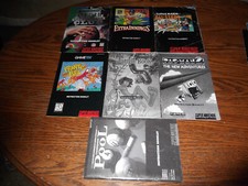 SNES Manual Lot Pac-Man Pool Frantic Flea Mario Jungle Book and more