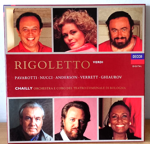 Verdi - Rigoletto - Pavarotti / Nucci / Anderson - 2 x Vinyl LP Box Set - 1989