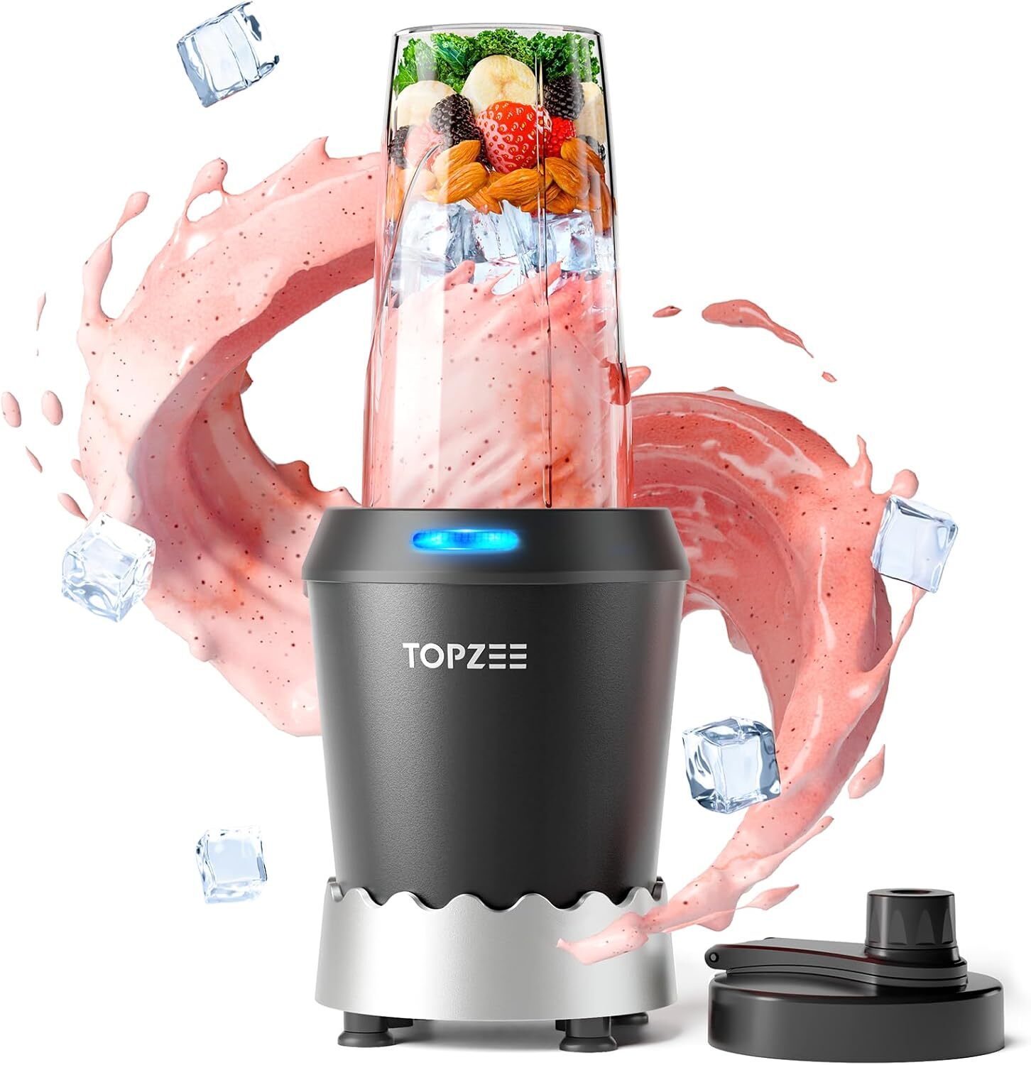 Smoothie Blender - 1000W Single Serve Smoothie  with 24oz Po