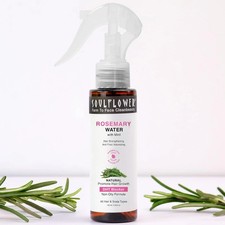 Soulflower Rosemary Water spray with mint For Hair growth  Men  Women  100ml