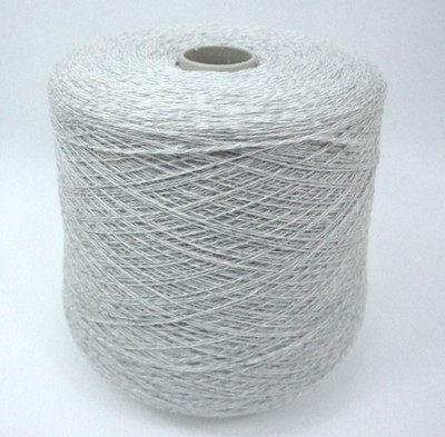 Todd & Duncan Lamaine Geelong Lammwolle Strickgarn - weiß/grau