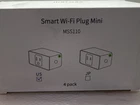 meross Smart Wi-Fi Plug Mini MSS110 US White Wireless App-Controlled 4 Pack