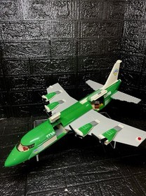 2008 Lego (7734) Cargo Plane City Aircraft Airport Plane & Pilot