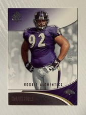 Haloti Ngata 2006 SP Authentic RC #104 480/750 Baltimore Ravens