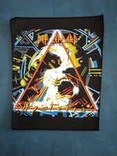 Def Leppard Hysteria Backpatch Patch Rückenaufnäher vintage (Bon Jovi Whitesnake