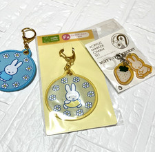 Miffy Patch Keychain and Marker charm Charm Bag Holder set of 3