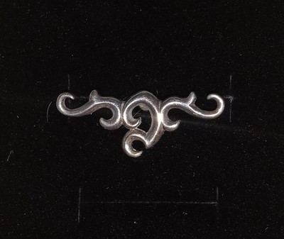 Francis L. Begay Navajo Artist 925 Sterling Silver Bellybutton Ring