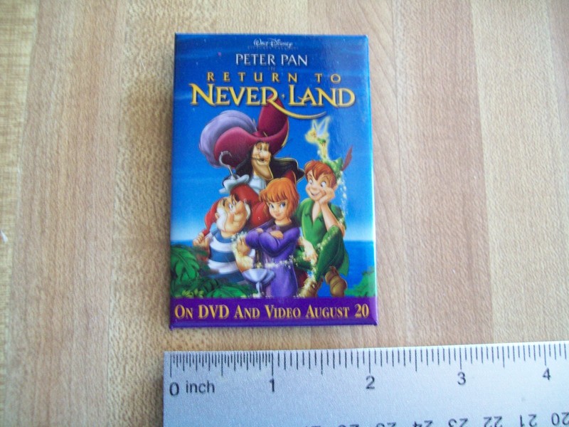 PETER PAN RETURN TO NEVERLAND  PROMOTIONAL COLLECTOR DATED PIN DISNEY