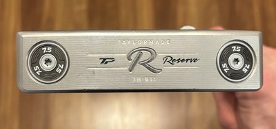 Taylormade TP Reserve TR-B11 35  Inch Putter w/ SuperStroke Tour 3.0 Grip TR B11