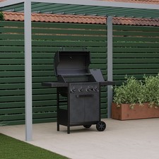 Charles Bentley 4-Burner Gas BBQ Grill Ottimo 350 Outdoor Trolley Barbecue