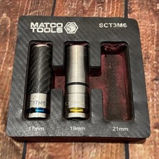 Matco Tools Sct3m6 Thin Wall Impact Socket Set - Please Read