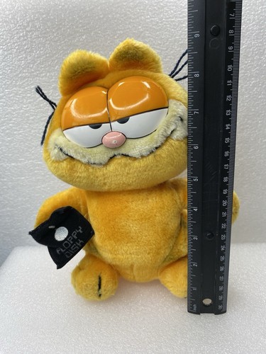Vintage Dakin 1981 Garfield Plüschtier benutzerfreundliche Diskette - Shirt fehlt - Bild 9 von 9
