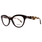 Prada PR 11RV TFN1O1 50 Opal Grey Tortoise Womens RX Glasses Eyeglasses Frame