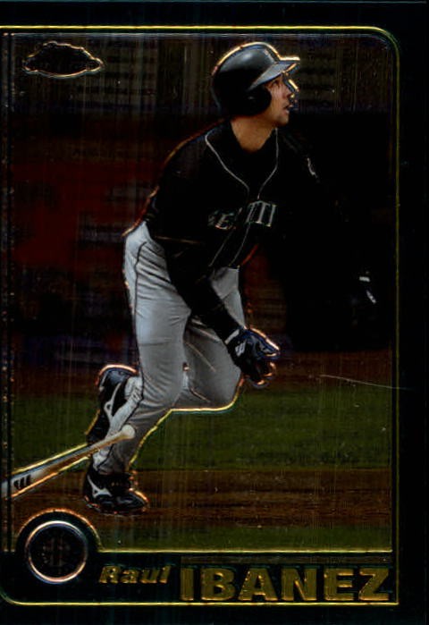 2001 Topps Chrome #167 Raul Ibanez - BB