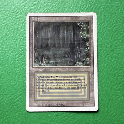 Bayou デュアルランド Bayou MTG - Revised Edition Dual Land (MP) | eBay