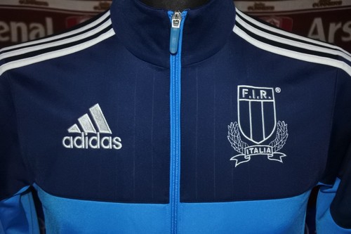 5/5 Italy adults XS 2014 rugby union track jacket - Picture 2 of 8