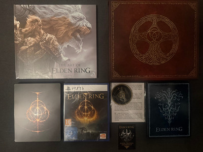 Elden Ring Special Collectors Steelbook/Artbook  PS5 OVP Sealed