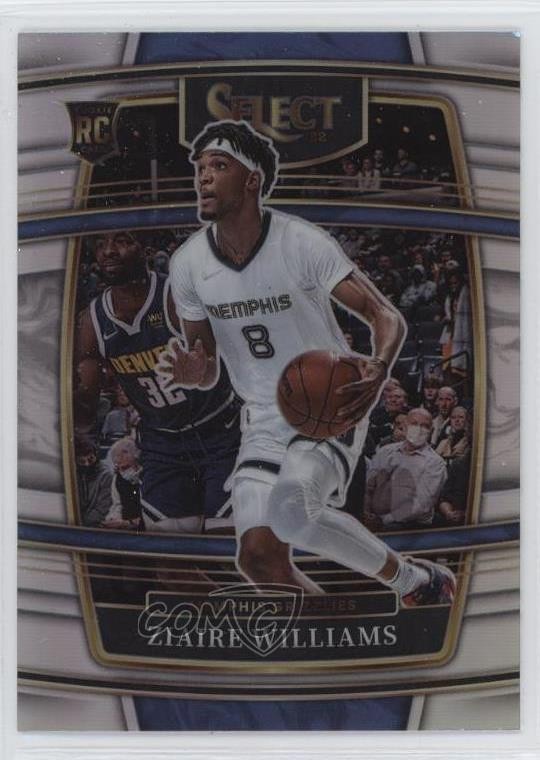 2021-22 Panini Select Concourse Silver Prizm Ziaire Williams #86 Rookie RC 04g8