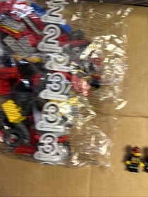 LEGO City: Airport Fire Truck (60061) 98% Complete with Instructions In Box.