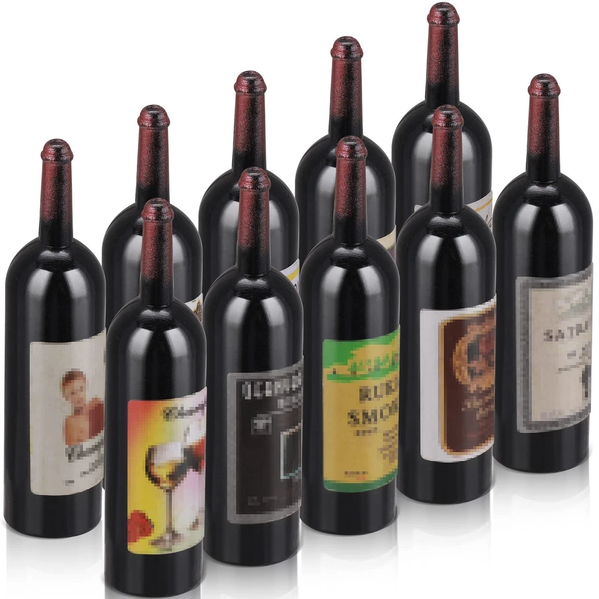 Bottiglie Miniature Casa Bambole Miniature Bottiglie Di Vino