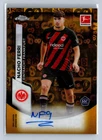 2023 Topps Chrome Bundesliga Nacho Ferri Gold Logo Refractor Auto #BCA-NFE