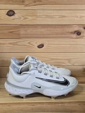 Nike Alpha Huarache Elite 4 Low FD2745-100 Baseball Cleats Men's Size 9