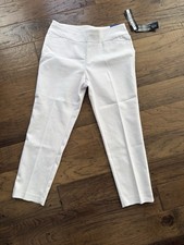Women's Investments The Park Ave Fit Secret Support Size 8 Stretch Ankle Pant