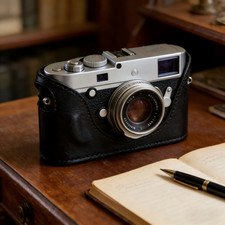 Camera leather protective cover Handmade Leica M240 camera case