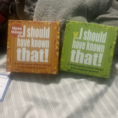 #ad #ad i should have known that game2 Games $15.00