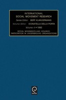Social Movements And Violence Bert Klandermans (U. A.) Taschenbuch Englisch 1992