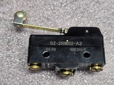 2pcs Micro Switch BZ-2RW82-A2 Switch, Snap Action Roller Lever