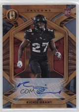 2021 Panini Gold Standard Rookies Platinum 11/49 Richie Grant #167 Auto 0w8