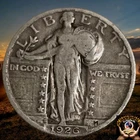 1929 S Standing Liberty Quarter 25c FINE Condition, Pulled From Storage 🔥