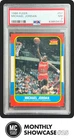 MICHAEL JORDAN PSA 7 1986-87 FLEER #57 ROOKIE CARD RC BULLS NEAR MINT 3473