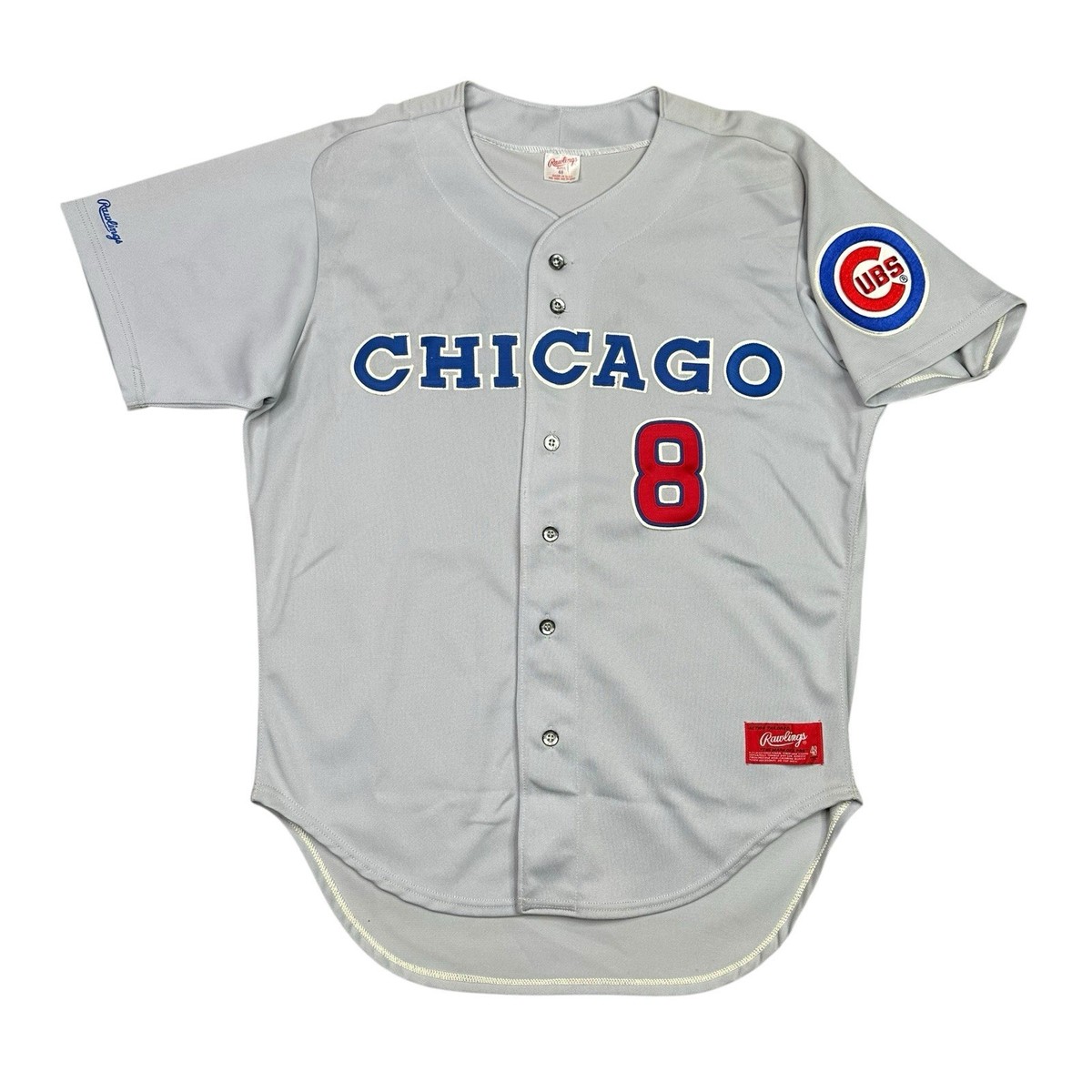 Vintage Chicago Cubs Andre Dawson #8 Rawlings Jersey Adult Sz 48