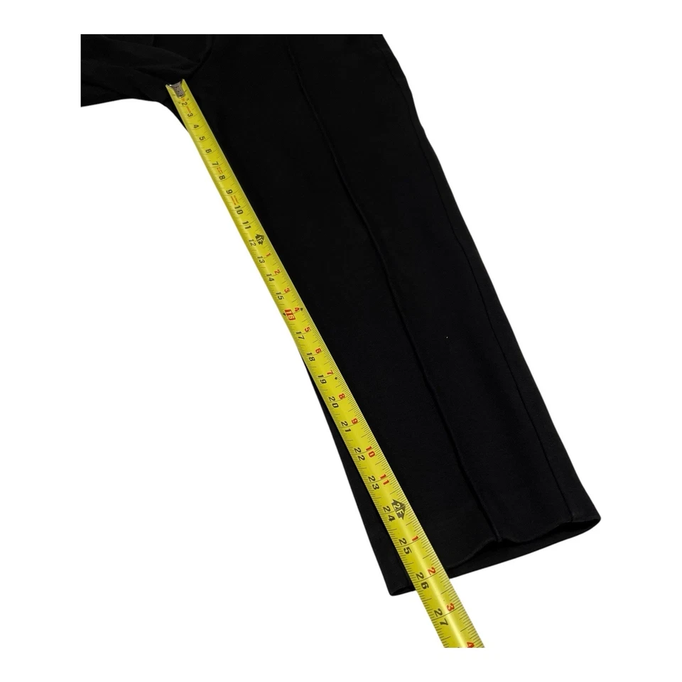 Everlane Women's Black Classic Pleated Hand Pockets Dress Pants Size Medium - Image 3 of 4